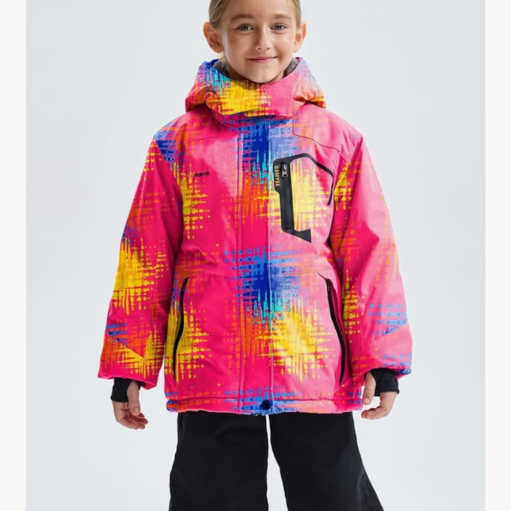 Colorful Kids' Ski Jacket